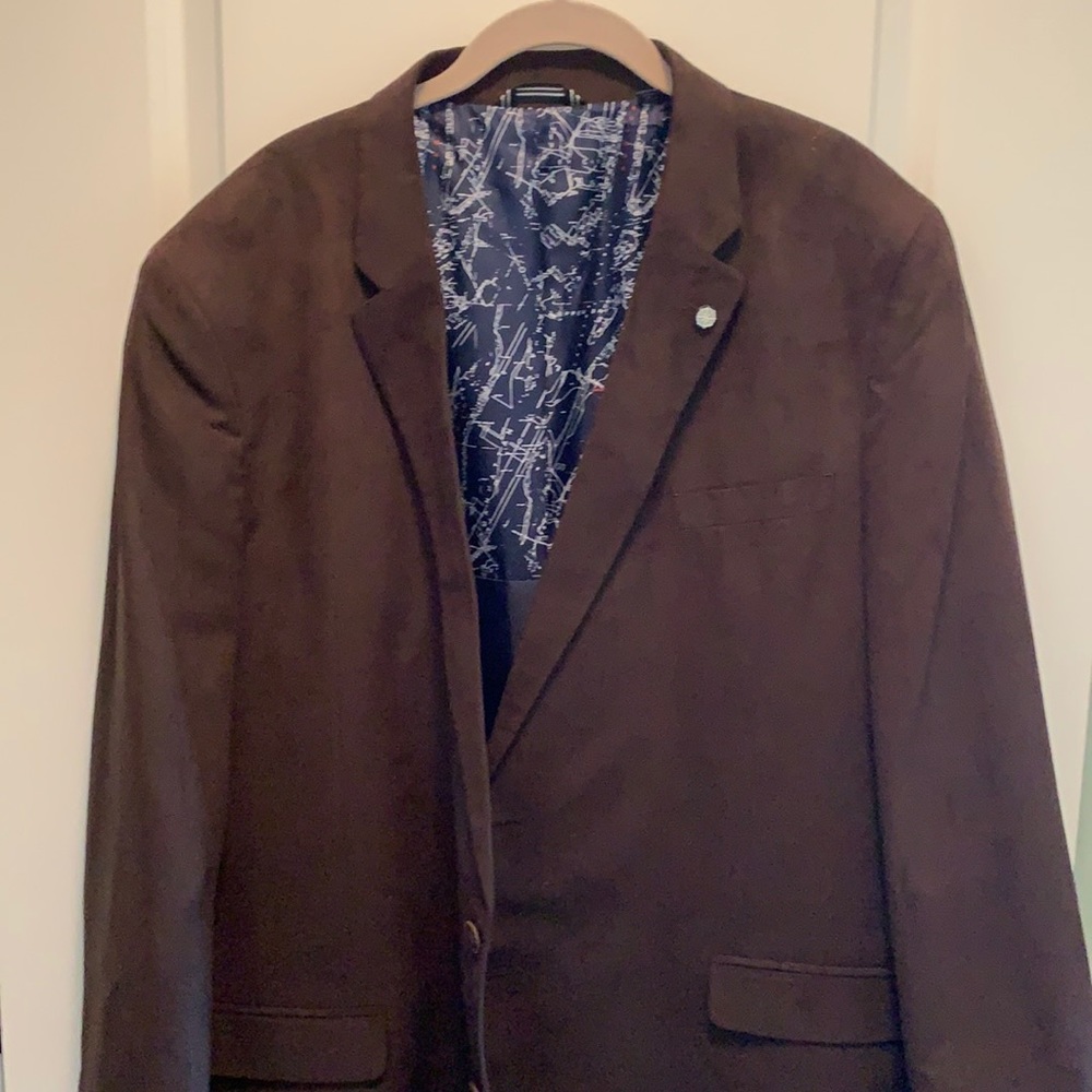 Men’s Nautical Suede Blazer. 52L